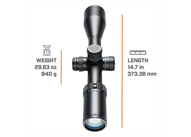 Прицел оптический Bushnell Match Pro 6-24x50 сетка Deploy MIL с подсветкой Фото 6